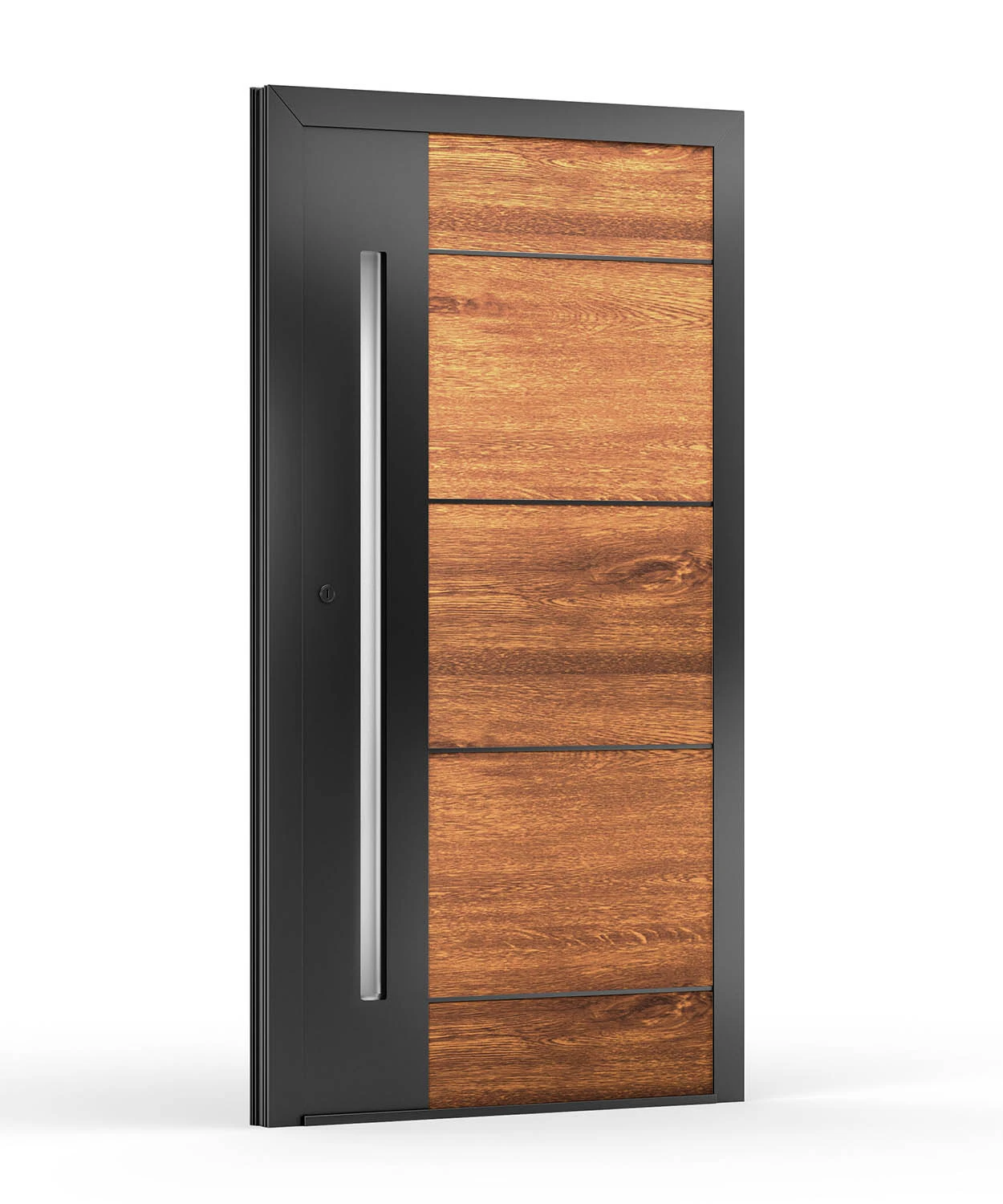 Espace Habitat Grand Est Menuiserie intérieure - Porte d'entrée gamme 1 bois porte pvc aluminium Forbach Saint Avold Metz - Thionville Nancy
