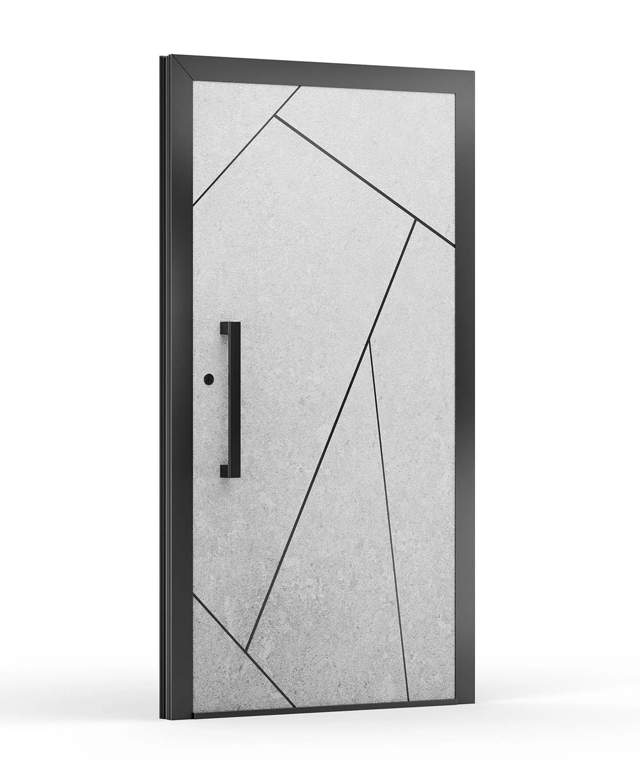 Espace Habitat Grand Est Menuiserie intérieure - Porte d'entrée gamme 2bois porte pvc aluminium Forbach Saint Avold Metz - Thionville Nancy