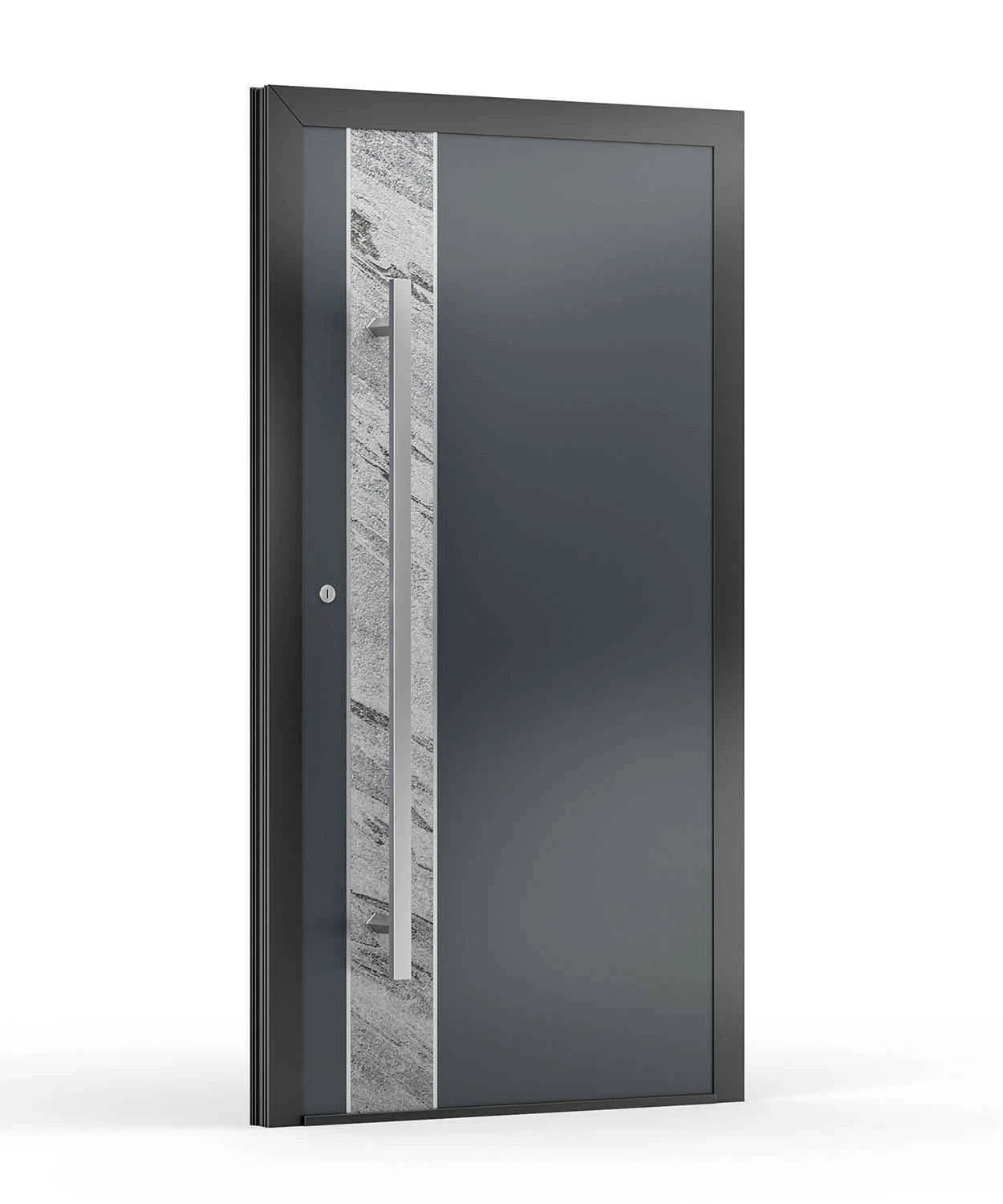 Espace Habitat Grand Est Menuiserie intérieure - Porte d'entrée gamme 6 bois porte pvc aluminium Forbach Saint Avold Metz - Thionville Nancy