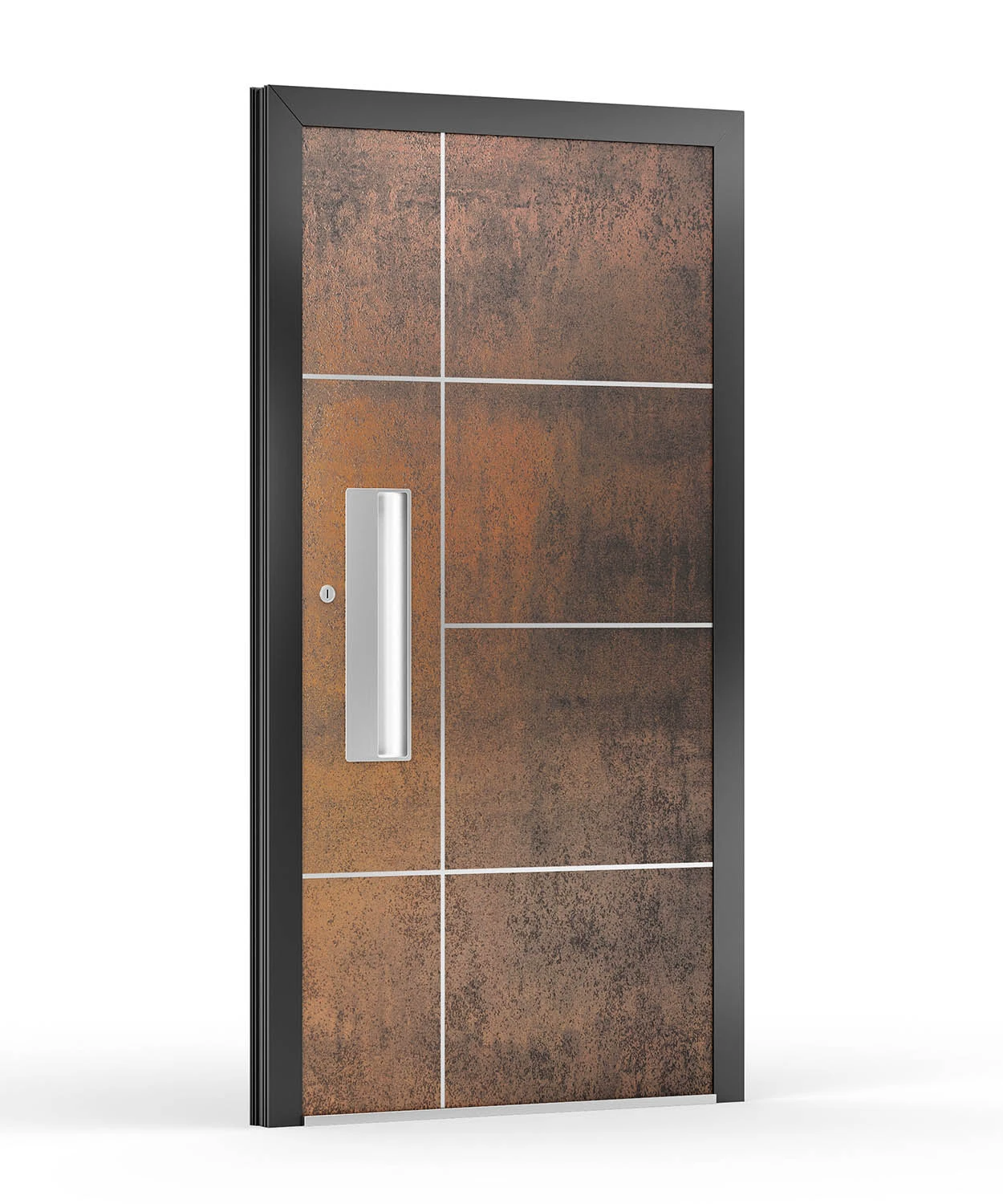 Espace Habitat Grand Est Menuiserie intérieure - Porte d'entrée gamme 7 bois porte pvc aluminium Forbach Saint Avold Metz - Thionville Nancy