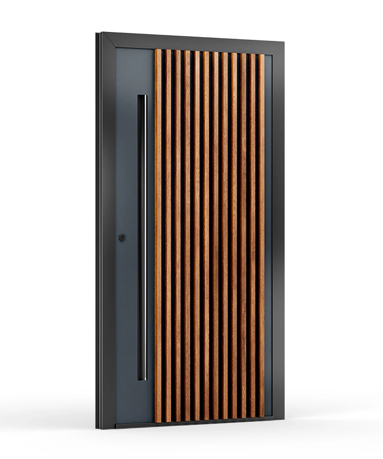Espace Habitat Grand Est Menuiserie intérieure - Porte d'entrée gamme 8bois porte pvc aluminium Forbach Saint Avold Metz - Thionville Nancy